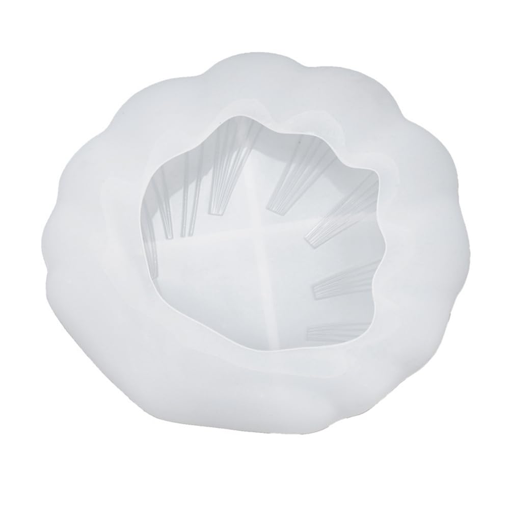 CTRLZS Shell-Shaped Soap Dish Tray Silicone Mold Casting Mould for DIY Decorative Holder Storage Arts Craft