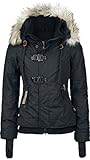 khujo Ashley Frauen Winterjacke schwarz M 88% Polyester, 12% Nylon Streetwear