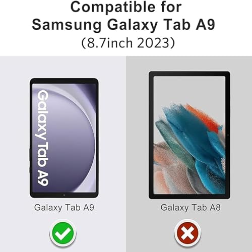 Image of TechTrendz Anti-Scratch 9H Surface Hardness Premium Tempered Glass Screen Protector for Samsung Galaxy Tab A9 [8.7 inch] SM-X110 /X115 /X117