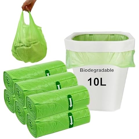 KITBEST 120PCS Biodegradable Bin Liners Cover