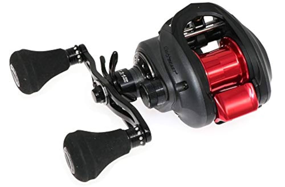 REVO3 BEAST-L カスタム品 アブガルシア レボ ビースト RVO3 BEAST-L ハンドルカスタム、良品