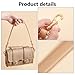 PH PandaHall 20.3 Inch Brown Leather Strap for Purse, 1 Inch Wide Replacement Handle With Golden Buckles - Short Handbag Strap for Women Men DIY Underarm Shoulder Bag