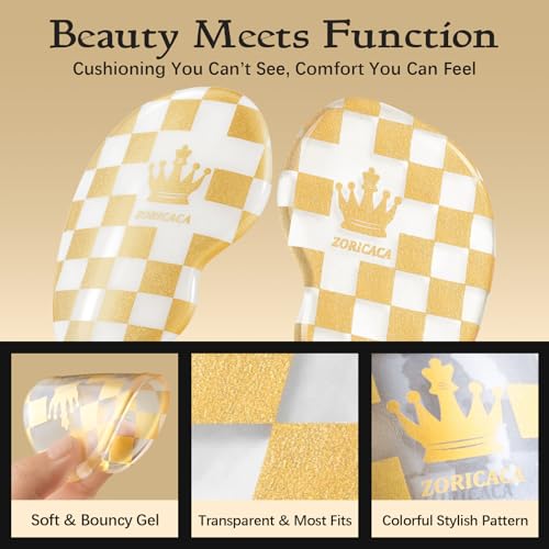 Ball of Foot Cushions:2 Pairs Metatarsal Pads Women for Designer Pumps - image 6