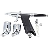 [HERRAMIENTA INTERESANTE] Si eres un entusiasta del bricolaje, ¡no te pierdas este juego! Este kit de pistola pulverizadora ofrece versatilidad para principiantes y artistas experimentados, lo que permite su uso con pinturas a base de agua, pinturas a base de aceite, tintes, etc.