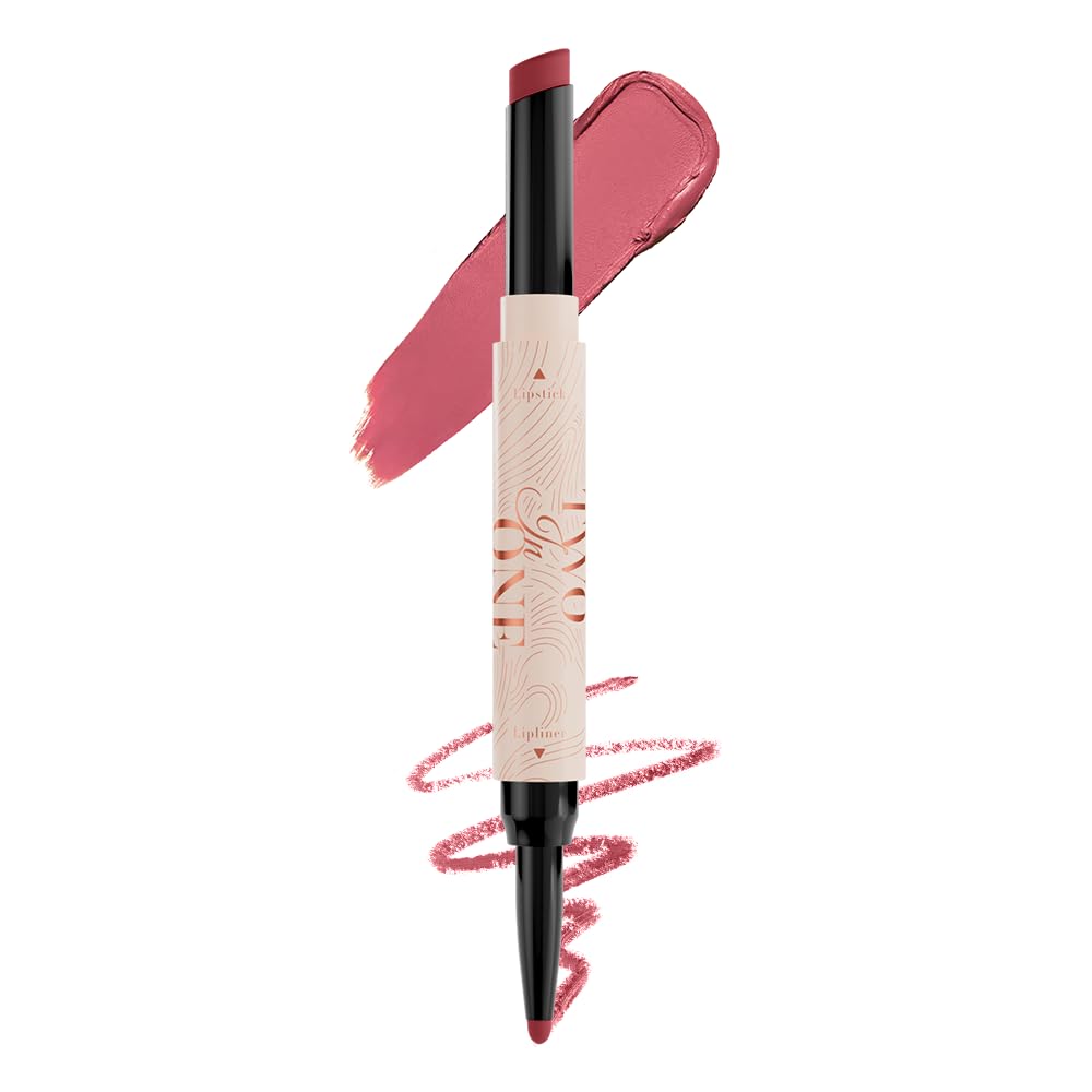 Character Two in One Lipstick & Lipliner | Intense Pigment, Plush Matte Finish, Long-Lasting & Smudge-Proof | Enriched with Vitamin E & Squalane for Nourished, Hydrated Lips (CTO203, 1.6g)-picture-16