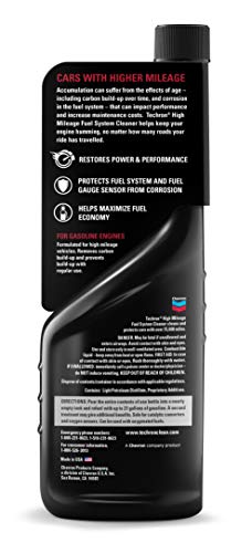 Image of Chevron Techron High Mileage Fuel System Cleaner, 12 oz, Pack of 6