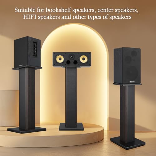Supports universels pour haut-parleurs de sol éliminant les vibrations