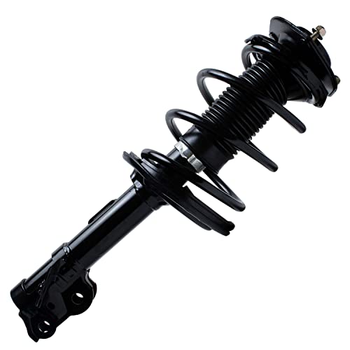 Image of Detroit Axle - Pair Front Struts for 2012 2013 2014 Toyota Camry [Excluding SE Models] 2 Ready Struts w /Coil Spring Assembly Replacement Suspension