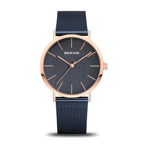 BERING Damen Uhr Quarz Movement - Classic Collection mit Edelstahl und Saphirglas 13436-367 Armbandsuhren - 3 ATM