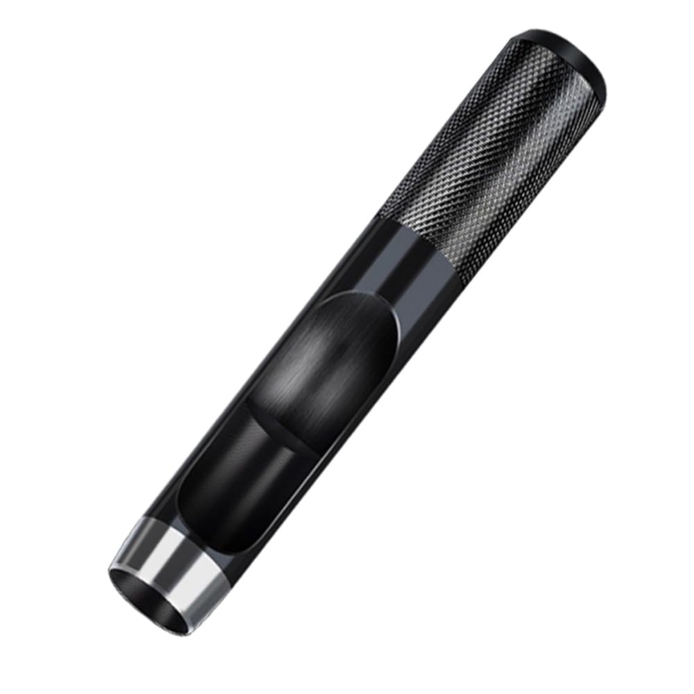 Leather Hole Punch Tool, 13mm High-Carbon Steel Round Belt Hole Puncher for Leather Watch Strap Canvas Fabric