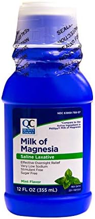 Quality Choice Milk of Magnesia Mint 12OZ