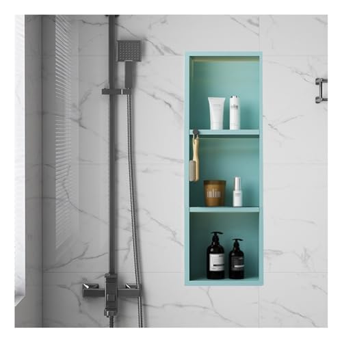 Niche de douche étanche et encastrable en inox vert anti-rouille