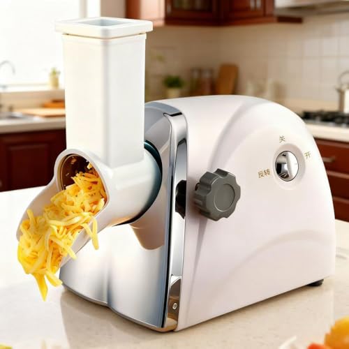 Rallador eléctrico multifunción para queso y vegetales miniatura 7