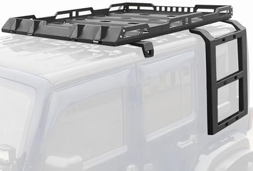 Roof Rack Compatible with Jeep Wrangler JK 4-Door 2007-2018