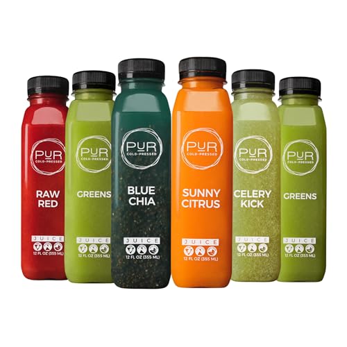 PUR Cold-Pressed Juice 7-Day Cleanse (42 Bottles)