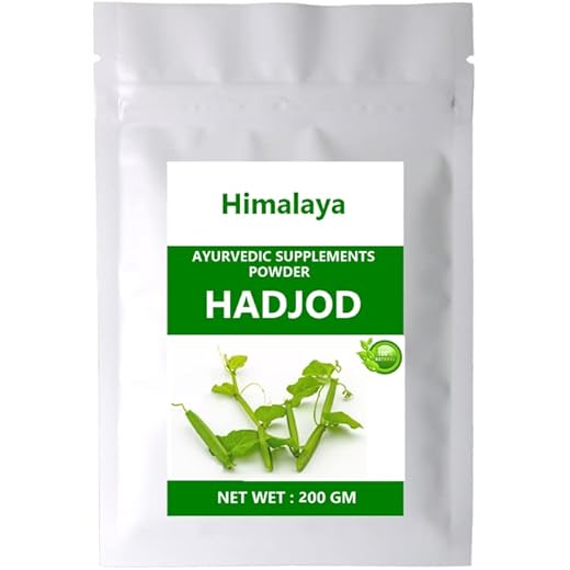 Greeneland Hadjod Powder - Organic Ayurvedic Supplement 200g
