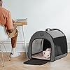Petsfit-Portable-Dog-Crate-Arch-Design-Escape-Proof-Collapsible-Soft-Sided-Dog-Crate-Dog-Kennel-16-Lx19-Wx16-H Soft Sided Dog Crate