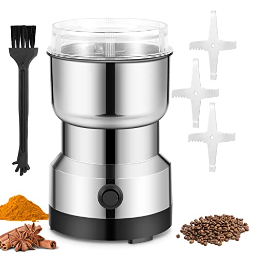 Catálogo de Molinillos para grano comprados en linea. 48 Molinillo de Café Eléctrico,VAGALBOX Molinillo de Especias Molinillo de Grano ,Eléctrico Portátil Molinillo de Acero,Inoxidable Granos Secos EspeciasCereales Condimentos...