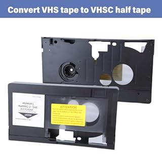 VHSC - Adattatore a cassetta per videocamere VHSC SVHS motorizzate, convertitori a cassetta VHS