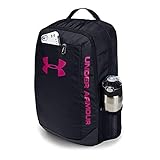 Under Armour UA Hustle Backpack LDWR Mochila Hombre Negro (Black/Black/Tropic Pink 005) Talla única