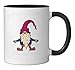 Funny Gnome Some Days I’m Not Sure If I’m In A Bad Mood Ceramic Mug, Black/White