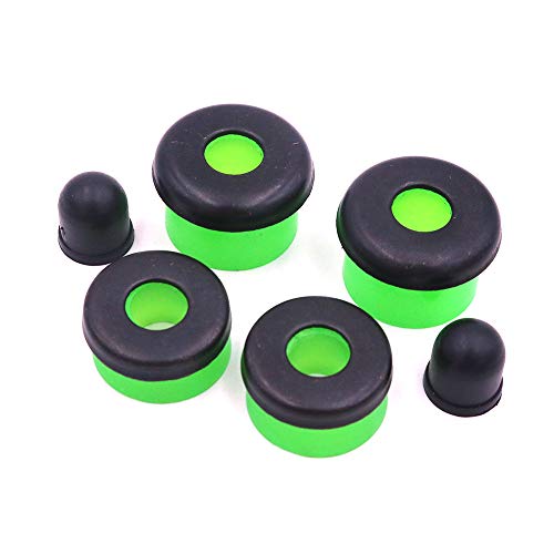 POFET Skateboard-/LKW-Umbau-Set, Buchsen, Unterlegscheiben, Drehscheiben, Stoßdämpfern, Polyurethan-Halterung, 1 Set optionale Farbe