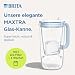 BRITA MAXTRA Glas-Wasserfilter-Kanne, 1x Pure Performance Kartusche