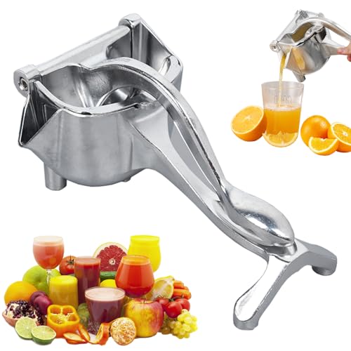 Presse Agrumes Manuel, Extracteur De Jus Manuel, Presse à Fruits Amovible, Presse Fruit Manuel, Presse Citron Manuel, Presse Agrume avec Poignée Ergonomique,...