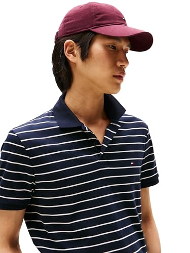 Image of Tommy Hilfiger Mens Short Sleeve Casual Polo Shirts in Regular Fit with Liquid Cotton