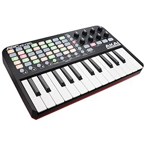 AKAI Professional APC Key 25 – Compacte USB aangedreven 40-knobs MIDI controller voor Ableton Live met 25 toetsen…