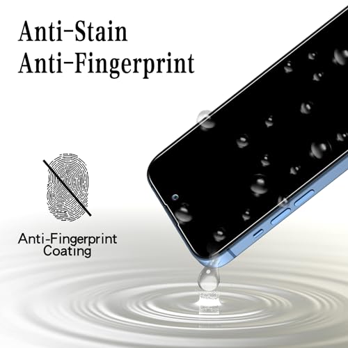Image of MAYtobe 2-Pack Screen Protector for iPhone 15 Pro, iPhone 15 Tempered Glass
