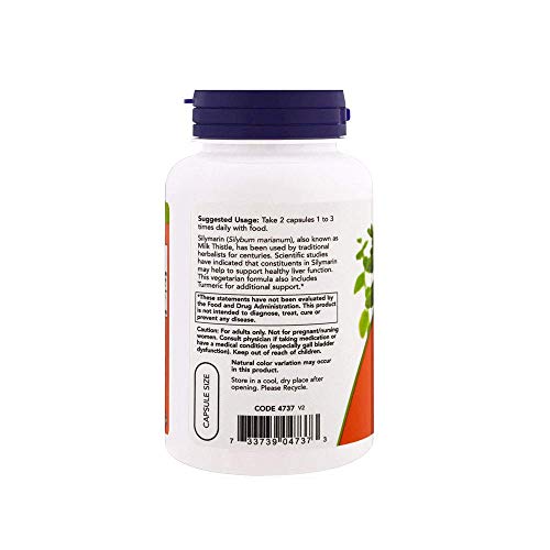 Productos Para El Hígado Graso, protector hepatico capsulas Marca NOW (3)