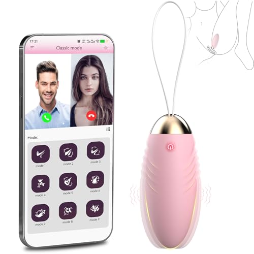 Remote Control G-spot Egg Vibrator - Wearable Vibrating App Control Bullet Pantie Vibe Vaginal Anal Beads Adult Sex Toys with 10 Modes Clitoral Stimulator Massager for Women Couples Game Play
