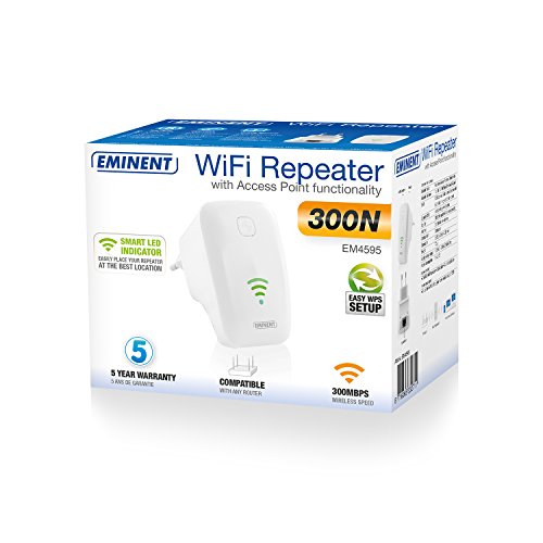 Eminent EM4595 Ripetitore Wi-Fi con Indicatore