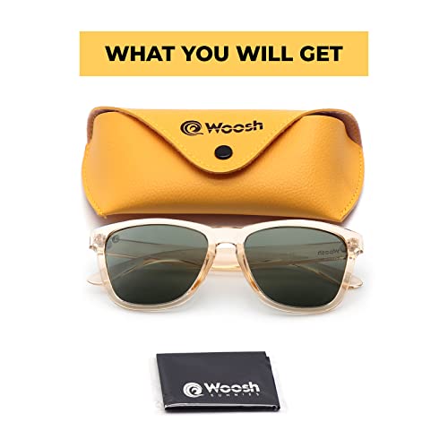 Image of Woosh Polarized Lightweight Sunglasses for Men and Women -Unisex Sunnies for Fishing Beach Running Sports and Outdoors