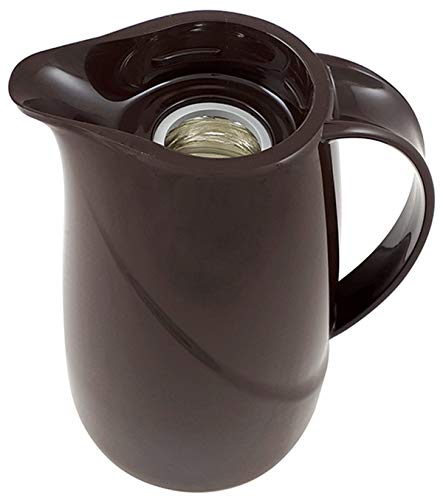 Helios Wave Brocca Da Caffè Termica In Plastica | 1 Litro | Blu Scuro | Ergonomica E Lavabile