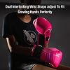 Hayabusa T3 Boxing Gloves for Kids and Teens Wrist and Knuckle Protection, Dual-X Hook and Loop Closure, Splinted Wrist Support, 5 Layer Foam Knuckle Padding