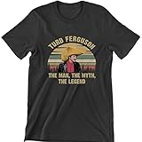 gothicwall Turd Ferguson The Man, The Myth T Shirt Black, Small-3X-Large