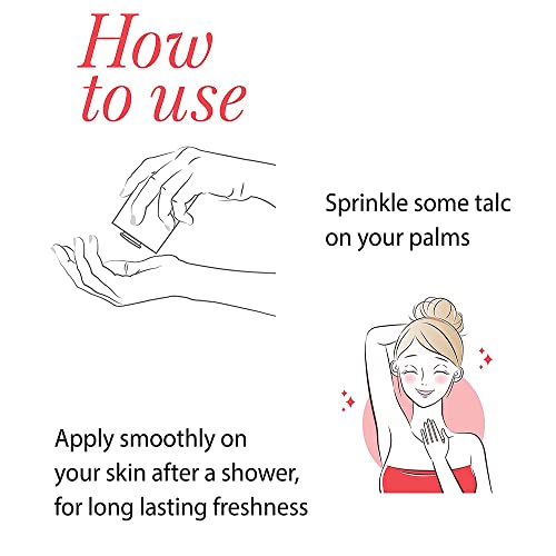 Yardley London Red Rose Perfumed Deodorizing Talc Talcum Powder 100Gm #TOP2