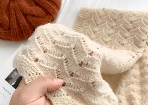 Fashion Knitted Scarves for Women Small Scarf Casual Crossover Scarf Warm Small Neck Warmer Winter Fall Wraps 20252