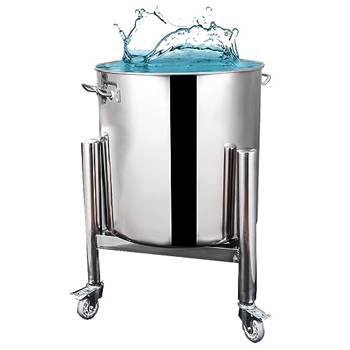 Supporto per secchiello del ghiaccio in acciaio inox, telaio mobile resistente per isolamento termico e facile trasporto