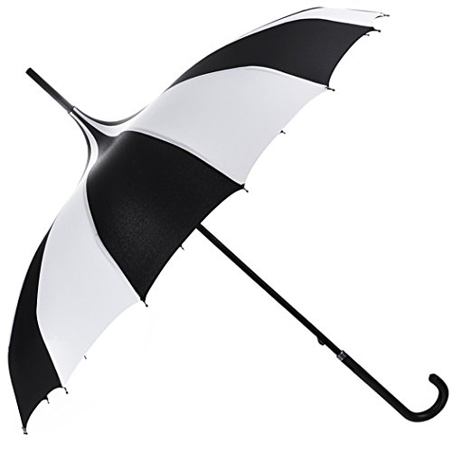 Preisvergleich Produktbild Outgeek Pagode Regenschirm Winddicht Alt-Modischen Einfallsreichtum Regenschirm Regen Regenschirm