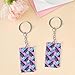 Fashion Key Holder Easy to Carry, Comfortable Bobwhite Quail Bird Art Keychains, Acrylic Keychain for Outdoor Travel