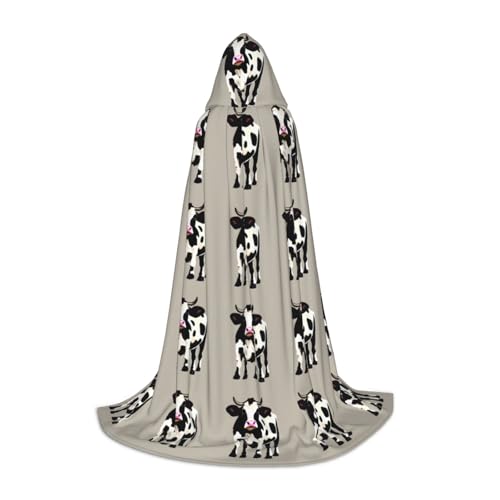 Fête de Noël et cosplay originaux avec cette cape d'Halloween style vache