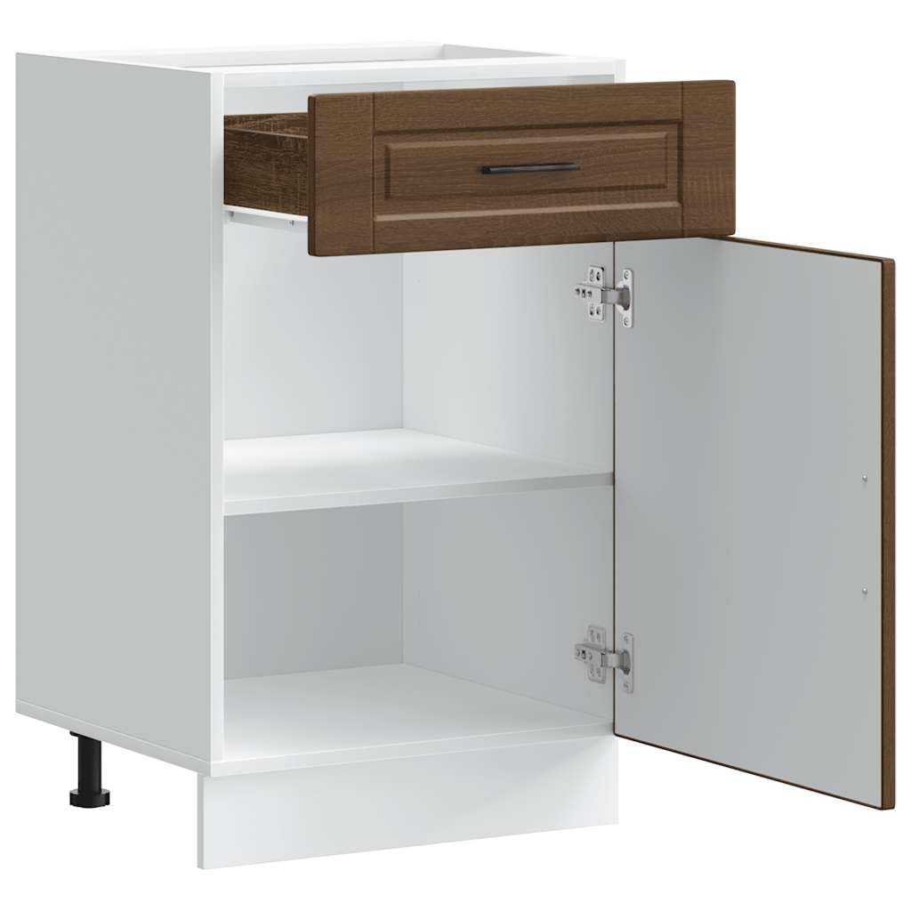 vidaXL Armoire de Cuisine Porto chêne Marron Bois d'ingénierie