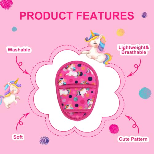 Image of 2 Pack Crotch Area Pad for Stroller, Universal Pram Belt Cushion for Kids