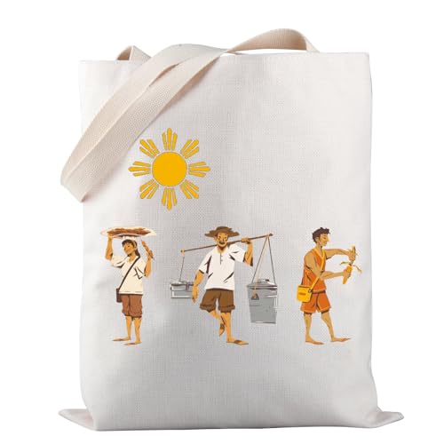 Bolso tote para alimentos filipinos - Regalo para amantes de la comida filipina, dulces y postres de Filipinas miniatura 1