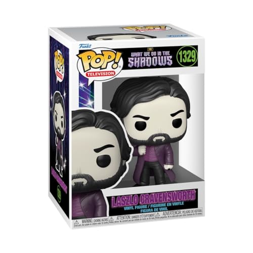 Funko Pop! TV: What We Do In The Shadows - Laszlo - Figura de Vinilo Coleccionable - Idea de Regalo- Mercancia Oficial - Juguetes para Niños y Adultos - Movies Fans - Muñeco para Coleccionistas