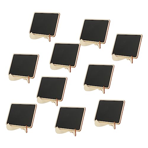 ERINGOGO Practical Message Blackboard Set 10 Small Chalkboards for Home Office Decor