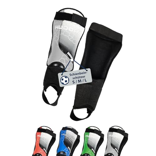 HUDORA Schienbeinschützer mit Knöchelschutz - Bequeme...